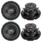 Pyle PLPW8D 8" 1600W Car Audio Subwoofers Subs Stereo Dvc 4-OHM New. Price: $282.99.