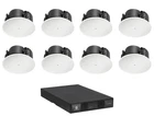 (8) Jbl Control 424LP 4" Low Profile 70V Commercial Ceiling Speakers+crown Amp New. Price: $2802.95.