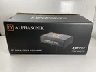 Alphasonik AS12DF 12" 1500W Down Fire Shallow Mount Flat Enclosed Subwoofer Open. Price: $115.97.