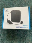 Winbridge WB002 Bluetooth Voice Amplifier W/ Mic, 15W Portable Speaker New. Price: $24.95.