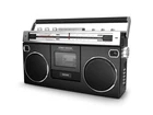 Audio 1980S-STYLE Portable Bluetooth Boombox Am/fm Radio Cassette Player Reco... New. Price: $208.79.
