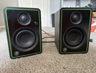 Mackie CR3-X Powered Studio Monitor Speaker Pair 50W 3" Black/green Used. Price: $47.00.