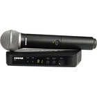 Shure BLX24 Handheld Wireless System With PG58 Capsule Band J11 New. Price: $329.00.