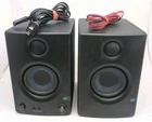 Presonus Eris E3.5 Studio Monitor Speakers 50W Black Pair Tested Working Used. Price: $49.99.