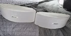 Bose Environmental Speakers Pair White Outdoor Indoor Weatherproof Used. Price: $225.00.