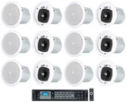 12) Jbl Control 24CT 4" 70V Commercial Restaurant/bar White Ceiling Speakers+amp New. Price: $1669.65.