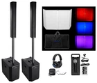 Rockville Titan MIX12C 12" Powered Column Speaker/sub 8-CHANNEL Mixer Pa System New. Price: $1489.95.