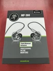 Mackie MP-360 Triple Balanced Armature Iems W/ Case Pro Monitors, Exc. Cond Used. Price: $413.02.