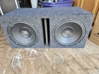 Jbl Car Subwoofer 2 X 10" Loud And Clear Collection Untested Used. Price: $95.00.