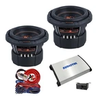 2 Pcs Memphis Mojo Pro MJP844 3000W Subwoofers + Audiotek 7000W Amp Kit New. Price: $499.99.