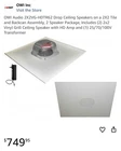 Owi AMP-HDTR62 Set Of Amplified Speaker With Backcan And Tile Bridge Open. Price: $250.00.