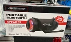 Axess Portable Bluetooth Speaker New. Price: $20.00.
