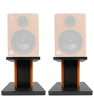 Rockville 8 Wood Studio Monitor Speaker Stands For APM6C New. Price: $49.95.