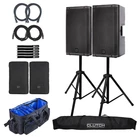 Rcf Art 815-A 15" Portable 2-WAY Active Powered Dj Pa Loudspeakers Covers New. Price: $2055.40.