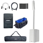 Qsc KC12-WH 3000W Active Powered 3-WAY Column Loudspeaker System White Pack New. Price: $1999.99.