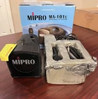 Mipro Ma -101C Pa Microphone Speaker System Gently Used, Original Box. Price: $175.00.