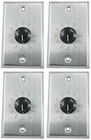 4 Rockville VOL70200 200W 70V Stainless Wall Volume Controls Zone Controllers New. Price: $144.95.