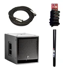 Yorkville PS15S 15" 1000W Subwoofer + Speaker Pole Xlr Cable New. Price: $1589.00.