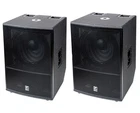 2X Yorkville ES18P Elite Series 3,200 Watt 18" Powered Subwoofer Active Pair Open. Price: $3899.99.