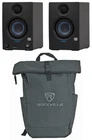 Pair Presonus Eris 2ND Gen 3.5" Studio Monitors Speakers+laptop Backpack New. Price: $115.99.