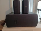 Panasonic SB-AFC280 Surround Sound Speaker System, Center + Left & Right Used. Price: $50.00.