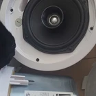 Jbl 26CT Wired Round In-ceiling Speaker White With Black Driver New. Price: $150.00.