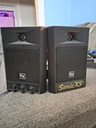 Electro-voice Ev Sonic Xs Black 2-WAY Passive Wedge Speaker Set Tested Works Used. Price: $80.69.