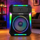Monster Z6 Portable Bluetooth Speaker 650W 15 Party Karaoke System Rgb Led New. Price: $276.80.