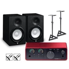 Focusrite Scarlett Solo Gen 4 With Yamaha Studio Monitors/stands/cables HS7 New. Price: $957.99.