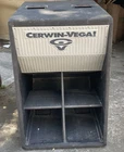 Cerwin Vega EL-36 Earthquake 18" Passive Folded Horn Subwoofer Ohm Used. Price: $1250.00.