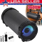 3600W Portable 4" Woofer Bluetooth Speaker Stereo Sound Audio System W/ Strip Fm New. Price: $23.16.