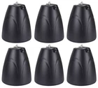 (6) Rockville PEN-65T Black 6.5" 70V Hanging Pendant Speakers For Restaurant/bar New. Price: $454.95.