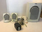 Vintage Altec Lansing Multimedia Computer Speaker System AVS300 W/ Power Cord Used. Price: $38.00.