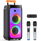 Large Party Speaker Karaoke With Microphone/remote Control Powerful Stereo Sub New. Price: $199.99.