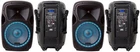 2 Absolute USPROBAT15 15" Professional Powered Active 3500W Dj Pa Speaker New. Price: $599.98.