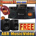 Pioneer Dj Opus-quad & Free DM-40D-BT Monitors Headphones New. Price: $3225.00.