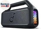 Boom By Anker, Outdoor Speaker, 80W, Subwoofer, Bassup 2.0, 24H Playtime, IPX7 New. Price: $160.57.