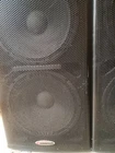 Harbinger HX152 Dual 15'' 2-WAU Speaker Cabinet -set Of Mint Used. Price: $560.00.