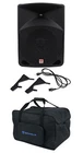 Rockville RPG10 10" Powered Active 600W Dj Pa Speakers+carry Bag New. Price: $194.90.