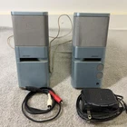 Bose Mediamate Computer Speakers 262885 2.0 Wired Rca Silver Tested & Work Used. Price: $31.99.