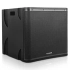 Sound Town 1400W 15" Powered Subwoofer With Dsp Plywood Black CARME-15SPW New. Price: $420.74.