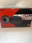 Kicker KSC690 6X9" 300W Max 2-WAY Thin-mount Car Speakers W/1" Tweeters (pair) New. Price: $119.00.