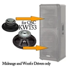 Celestion Replacement 15" Woofer And 6.5" Midrange Driver For Qsc KW153 New. Price: $179.00.