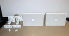 Toa F-160WM 2-WAY Outdoor Rated Speaker White 5-1/4 Tested And Work. One Pair Used. Price: $89.00.