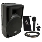 Harmony Audio HA-C8A Pro Dj 8" Powered 300W Active Pa Speaker & Peavey Pv Mic New. Price: $159.95.