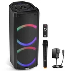 Pyle Remote Karaoke Audio System Portable Bluetooth Pa Speaker - Off Black New. Price: $65.99.