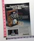 1-PAGE Clipping Panasonic Thrusters SB-800 Speakers 1979 70'S Vintage Print Ad Used. Price: $9.27.