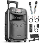 Geyguy GTSK8-2 Portable Bluetooth Pa System Black Scratch & Dent Used. Price: $63.96.