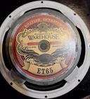 Warehouse ET65 Guitar Amplifier Speaker 16 Ohm Watts Used. Price: $40.00.