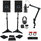 Presonus Eris 2ND Gen 3.5" Studio Monitors+interface+mic+headphones+stands New. Price: $429.69.